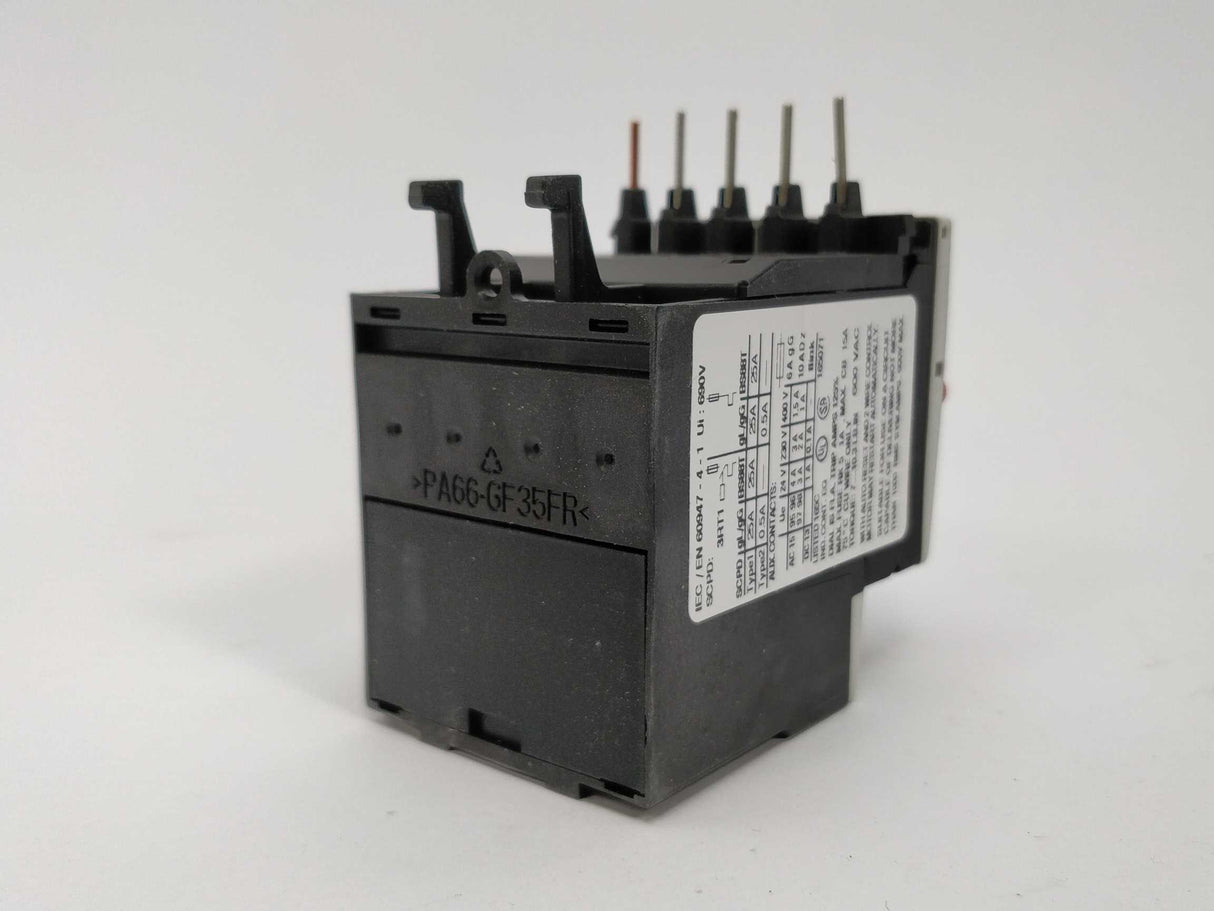 Siemens 3RU1116-0AB0 Overload relay 0.11 - 0.16A