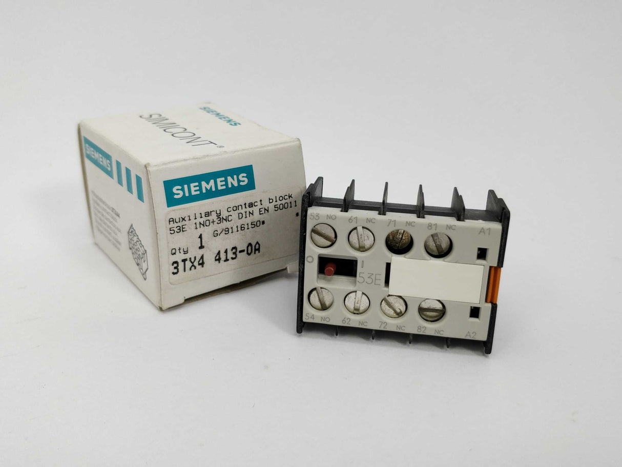 Siemens 3TX4413-0A Auxillary contact block