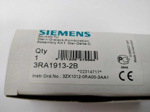 Siemens 3RA1913-2B 7 Pcs kit for star-delta combination