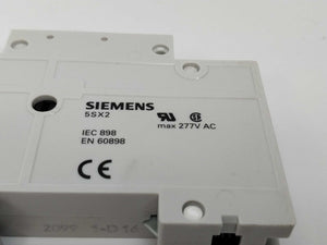 Siemens 5SX2116-8 Circuit breaker 230/400V, 6KA