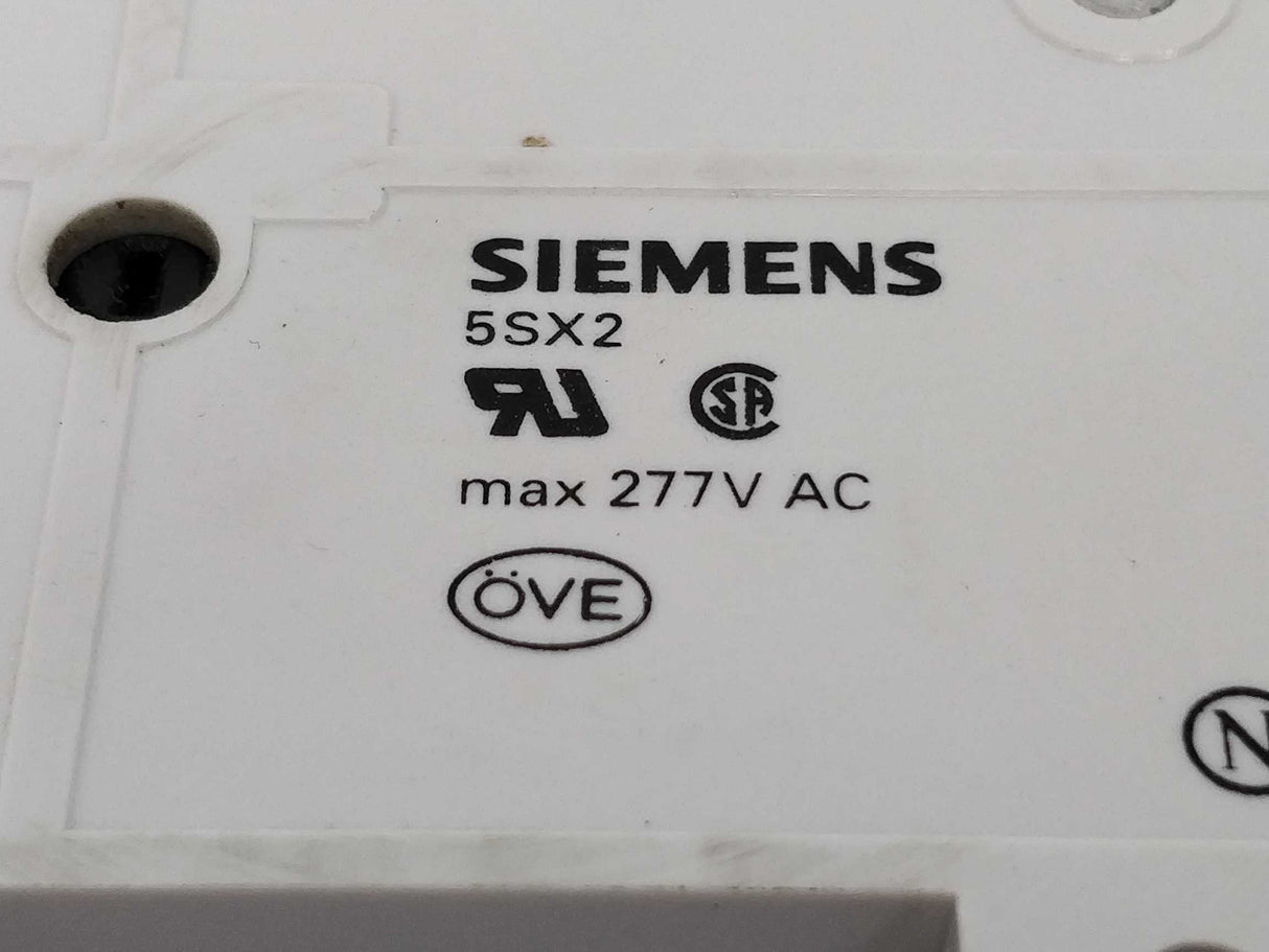 Siemens 5SX2116-6 Circuit breaker 230/400V 6kA