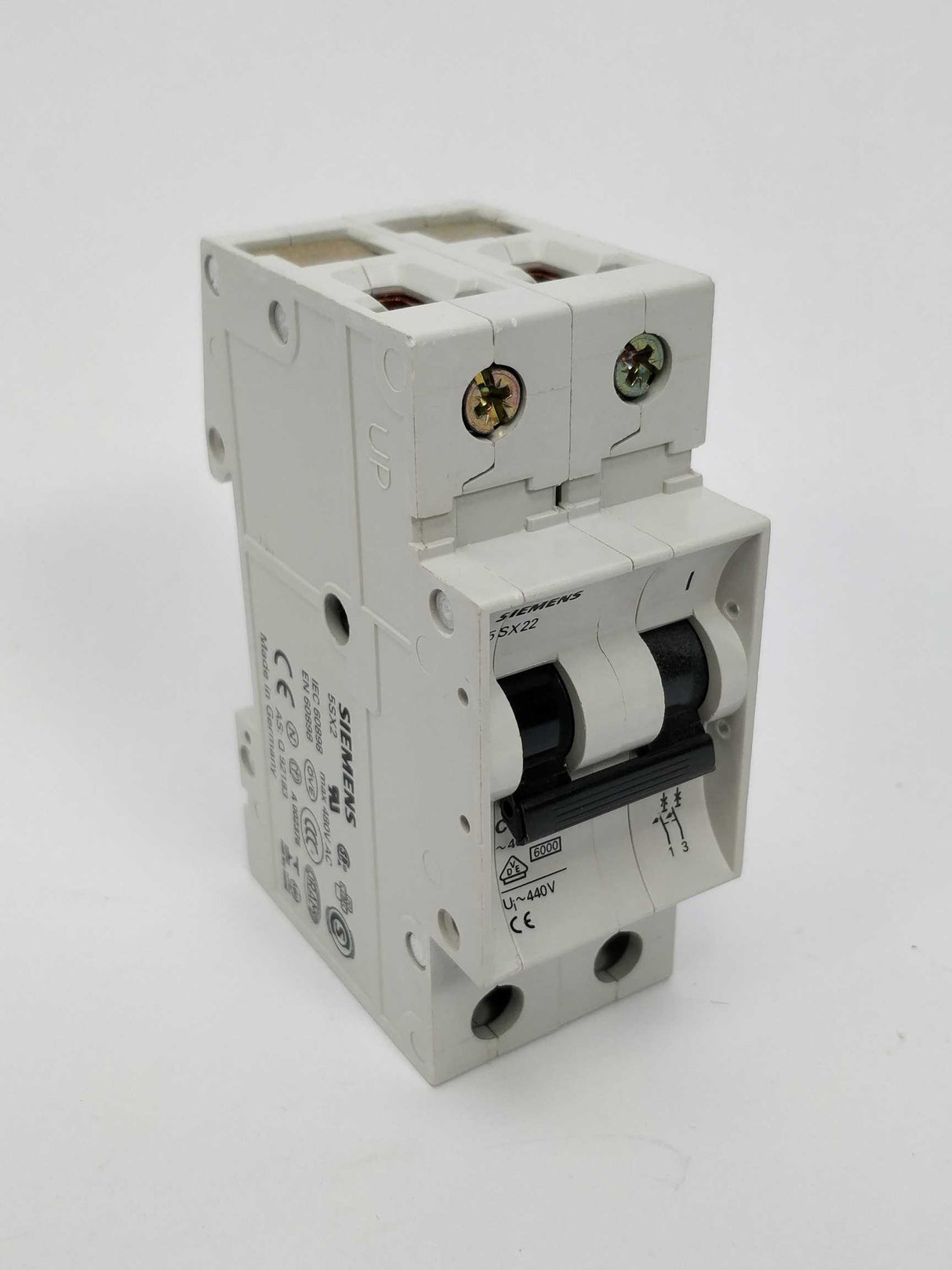 Siemens 5SX2250-7 Circuit breaker 400V, 6KA