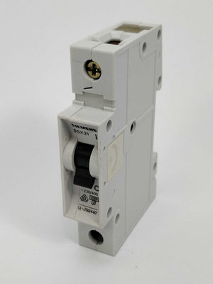 Siemens 5SX2106-6 Circuit breaker 230/400 V, 6kA, 1-pole, B, 6A 3Pcs