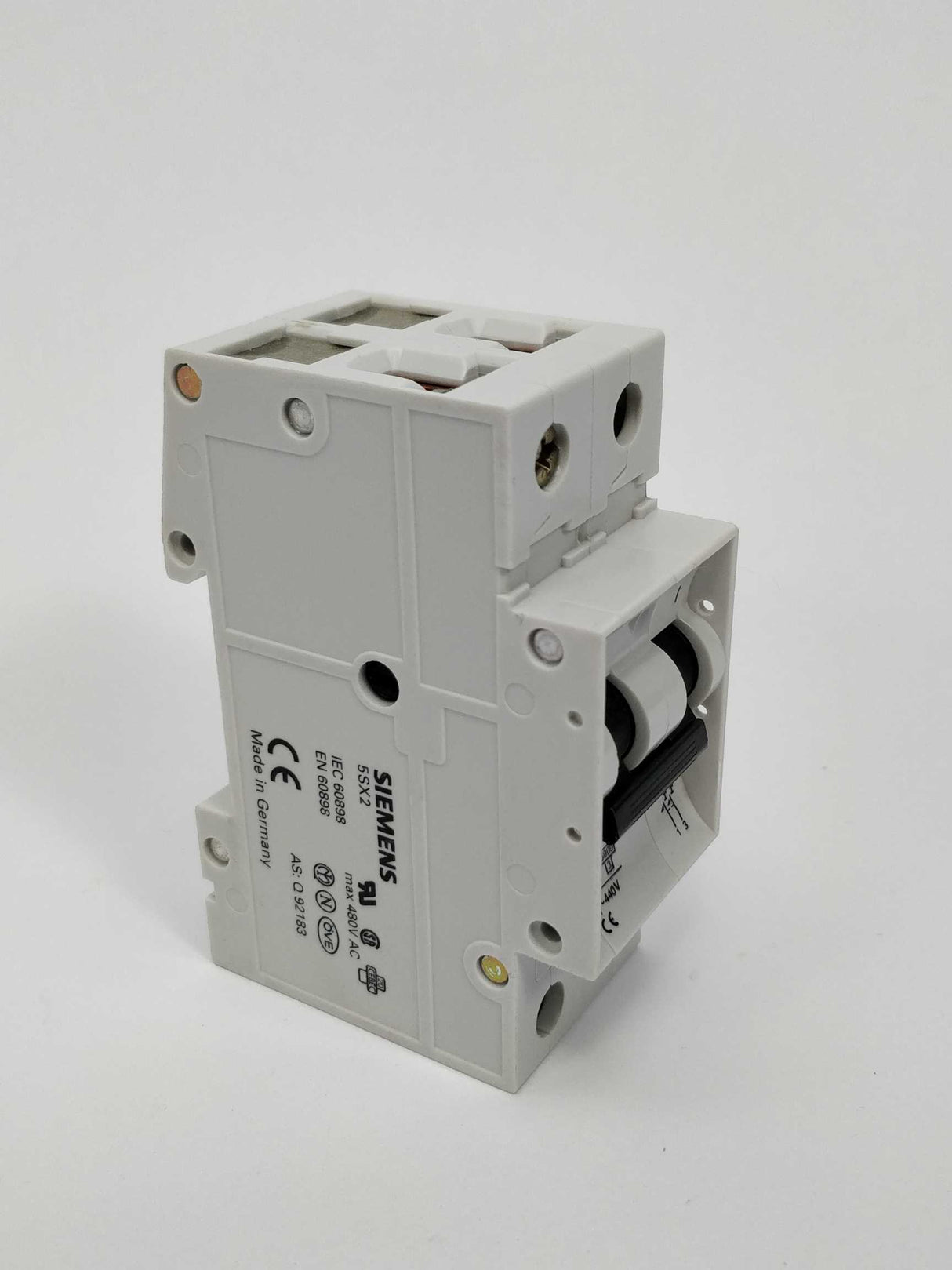 Siemens 5SX2220-7 Circuit breaker 400V, 6KA, 2-POLE, C, 20A