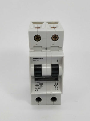 Siemens 5SX2210-6 Circuit breaker 400V, 6KA, 2P, 10A