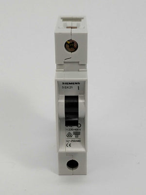 Siemens 5SX2116-7 Circuit breaker 230/400 V, 6kA, 1P, 16A 3Pcs