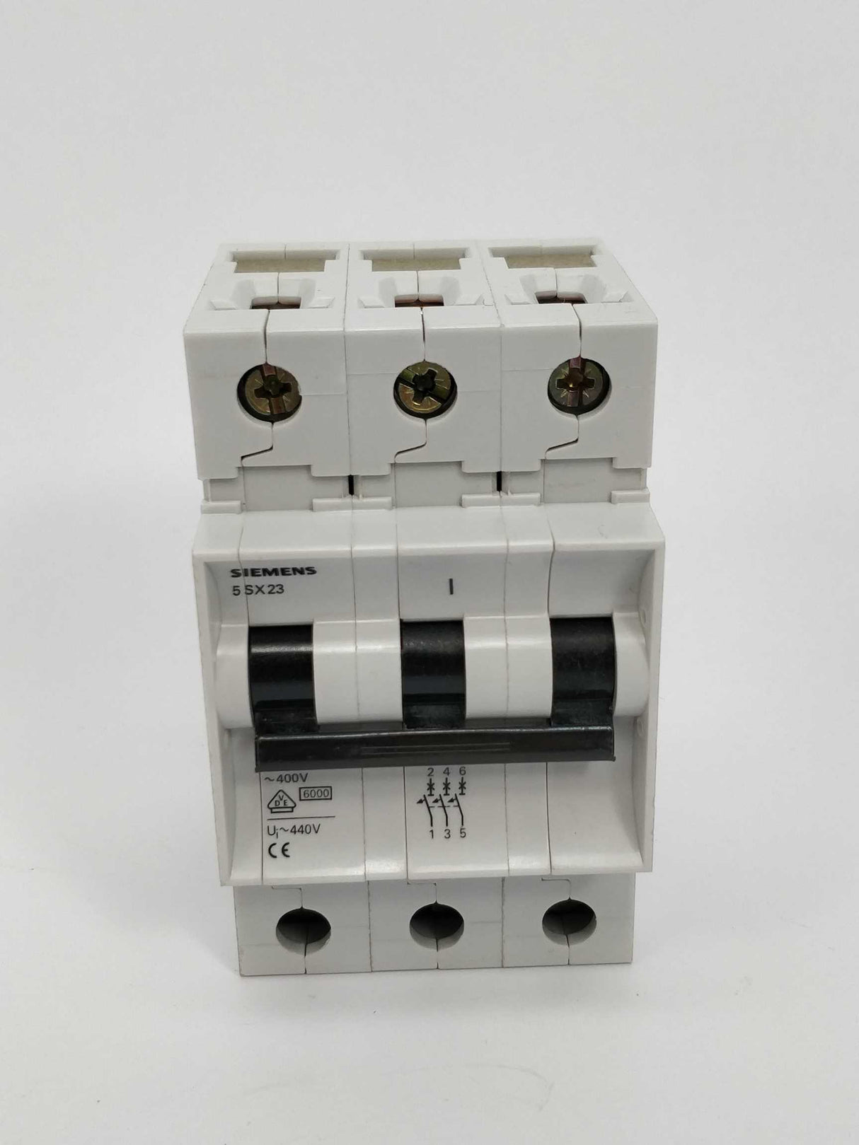 Siemens 5SX2305-8 Circuit breaker 400V, 6KA, 3P, 0.5A