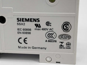 Siemens 5SX2305-8 Circuit breaker 400V, 6KA, 3P, 0.5A