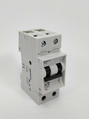 Siemens 5SX2206-6 Circuit breaker  400V, 6KA, 2P, 6A