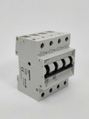 Siemens 5SX4610-7 Circuit breaker 400V, 10KA, 3+N-POLE, 10A