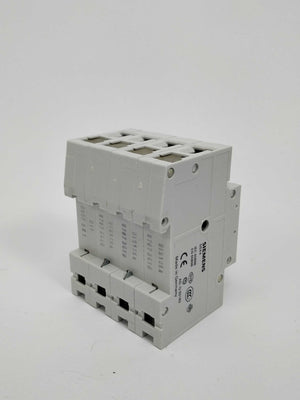 Siemens 5SX4610-7 Circuit breaker 400V, 10KA, 3+N-POLE, 10A