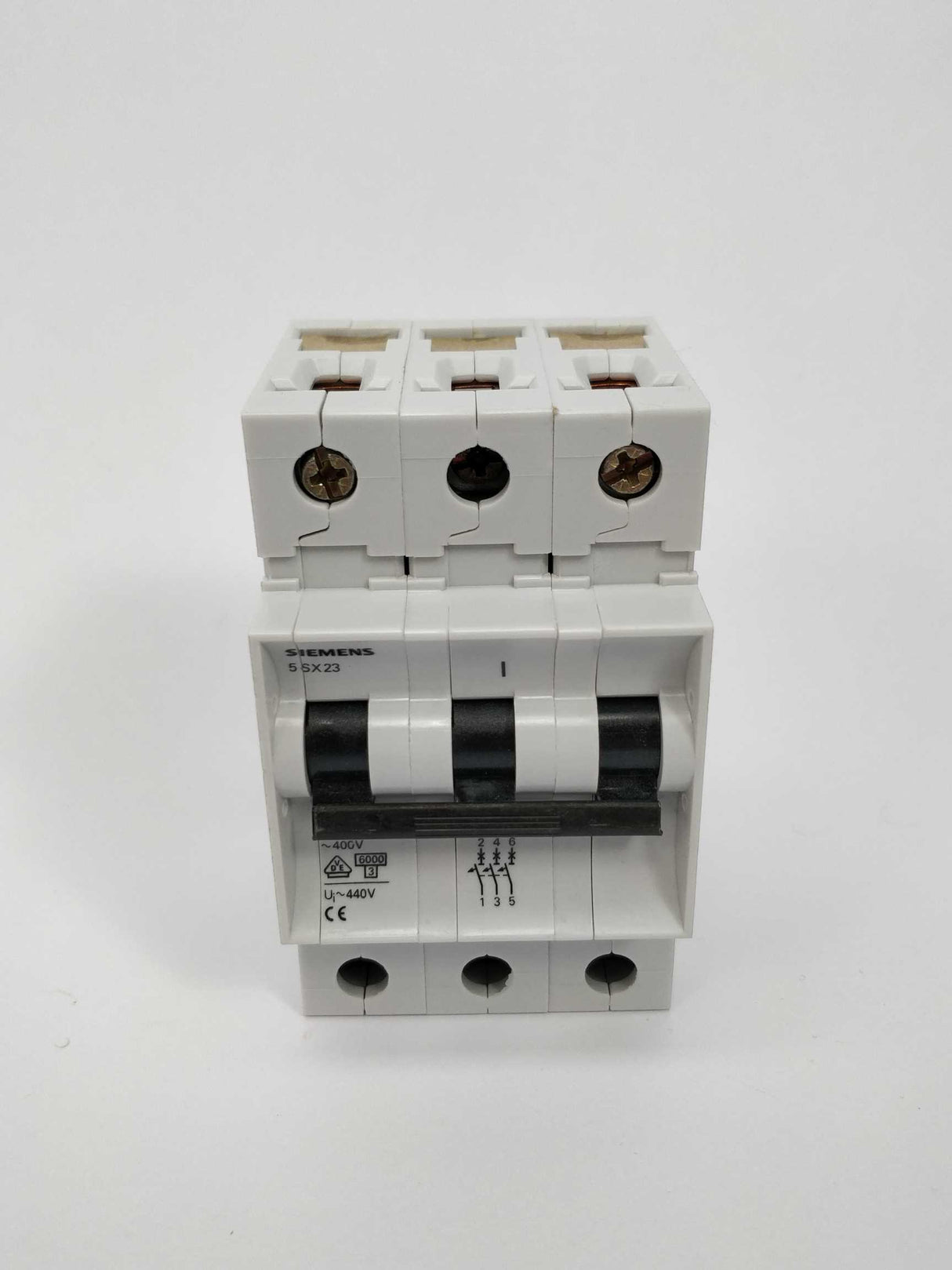 Siemens 5SX2306-7 Circuit breaker 400 V, 6kA, 3P, 6A