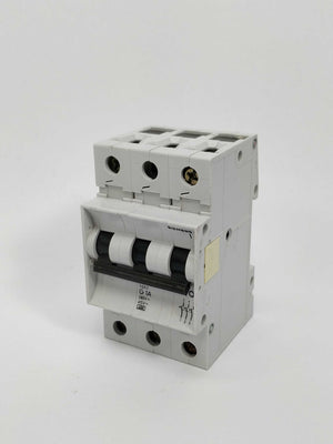 Siemens 5SX2301-7 Circuit breaker T55 400V, 6KA, 3P, 1A