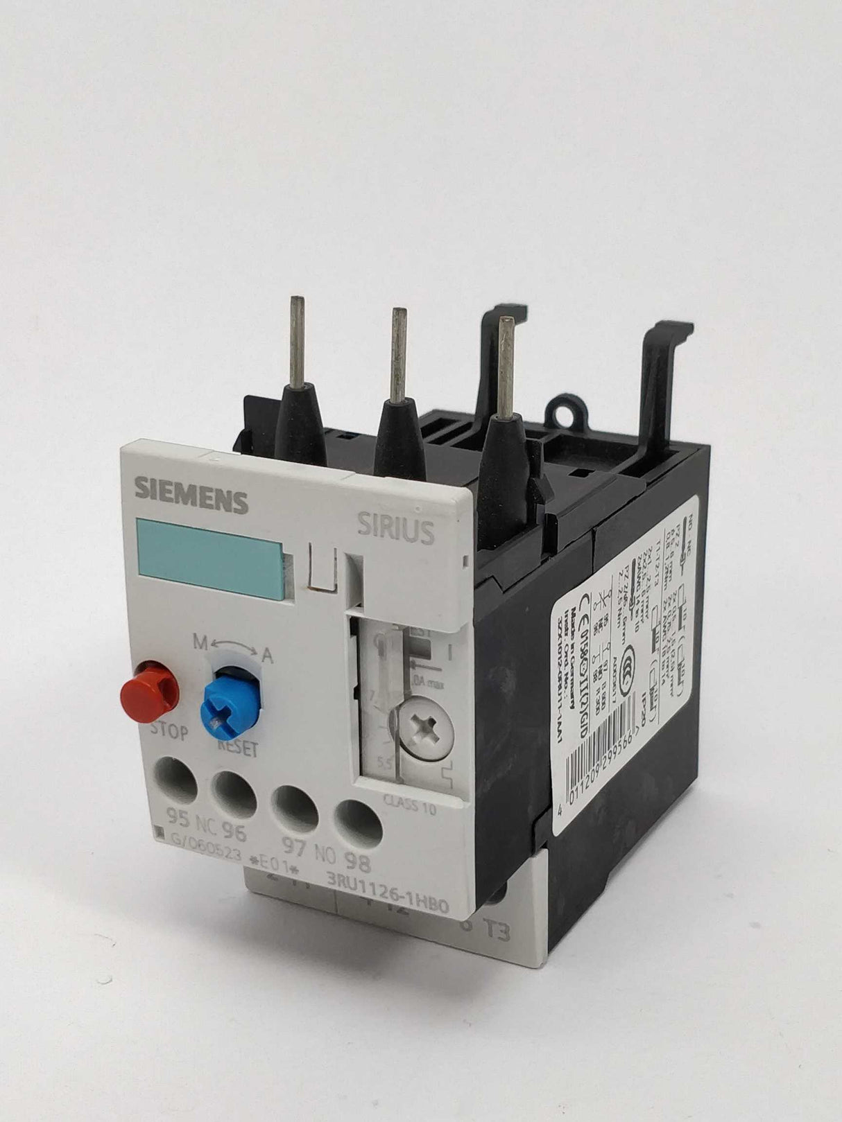 Siemens 3RU1126-1HB0 Overload relay 5.5...8 A