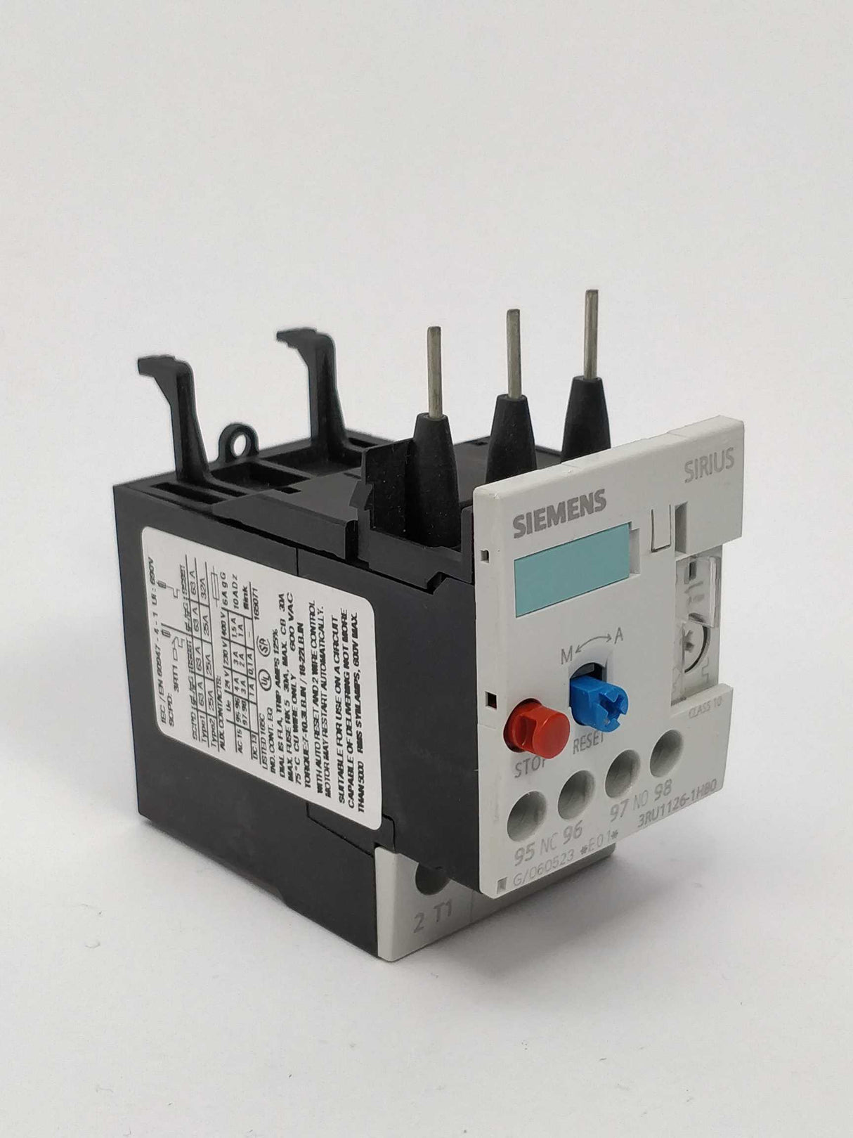 Siemens 3RU1126-1HB0 Overload relay 5.5...8 A