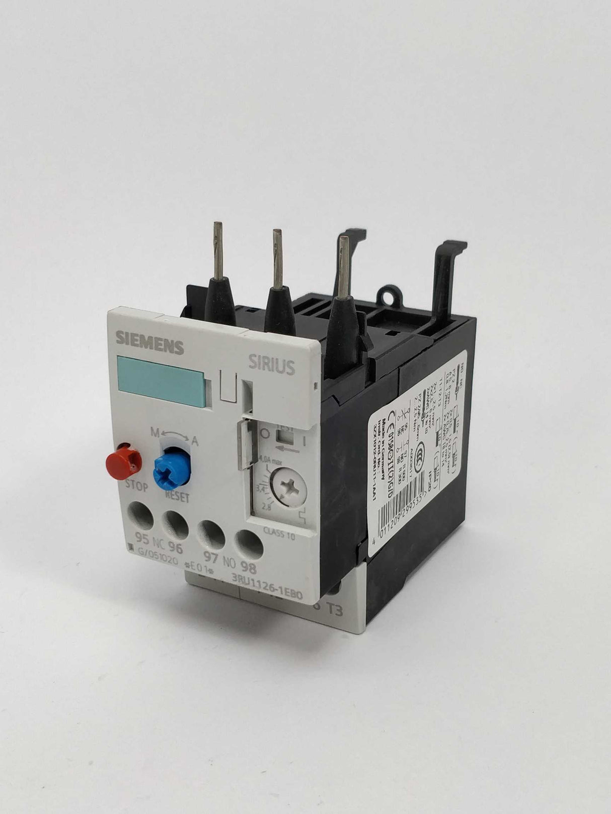 Siemens 3RU1126-1EB0 Overload relay 2.8...4 A