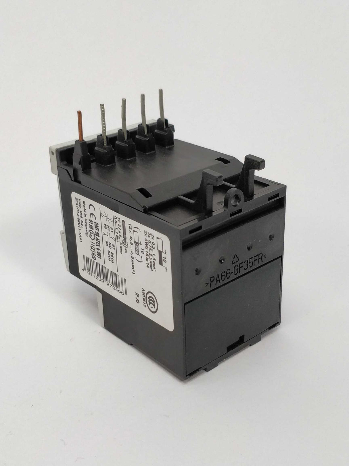 Siemens 3RU1116-1KB0 Overload relay 9...12 A