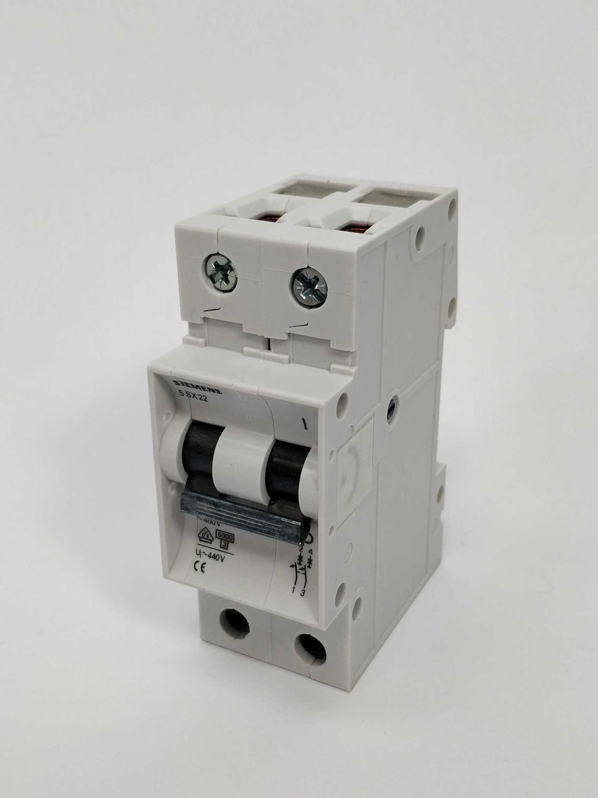 Siemens 5SX2213-7 Circuit breaker T55 400V, 6KA, 2P,13A