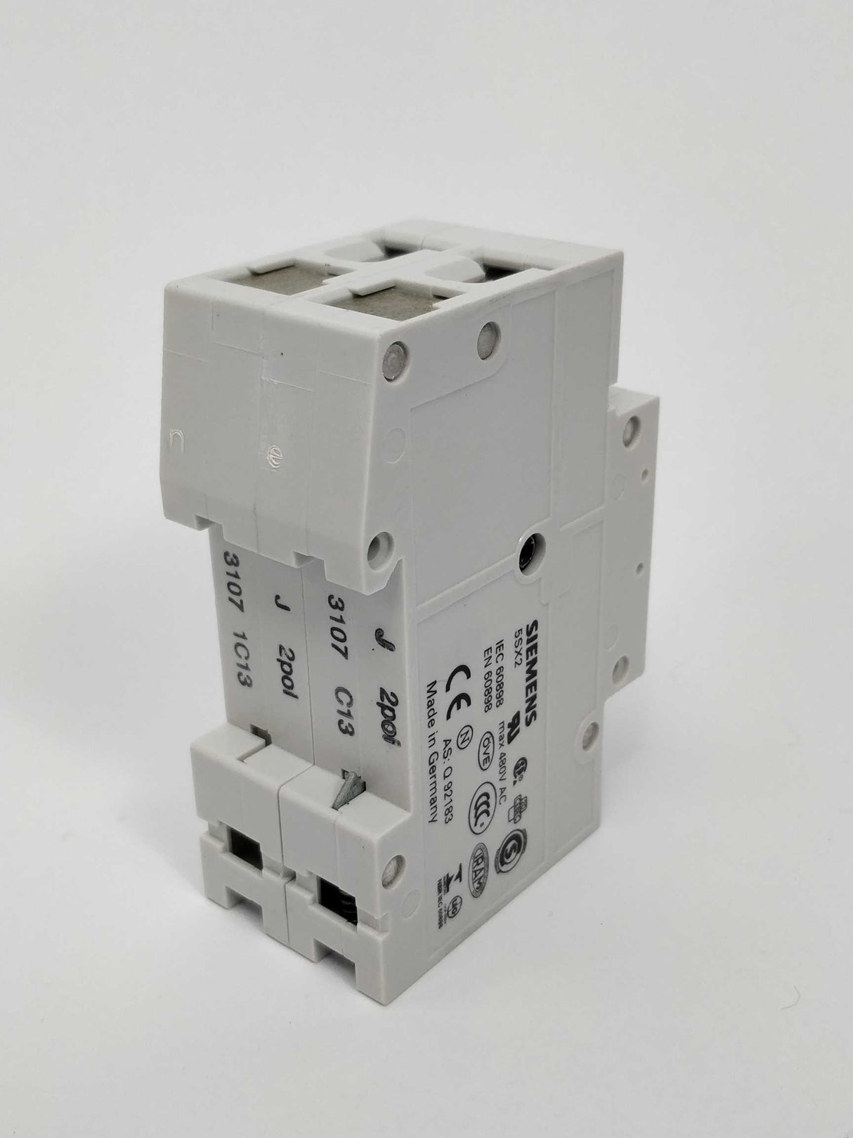 Siemens 5SX2213-7 Circuit breaker T55 400V, 6KA, 2P,13A