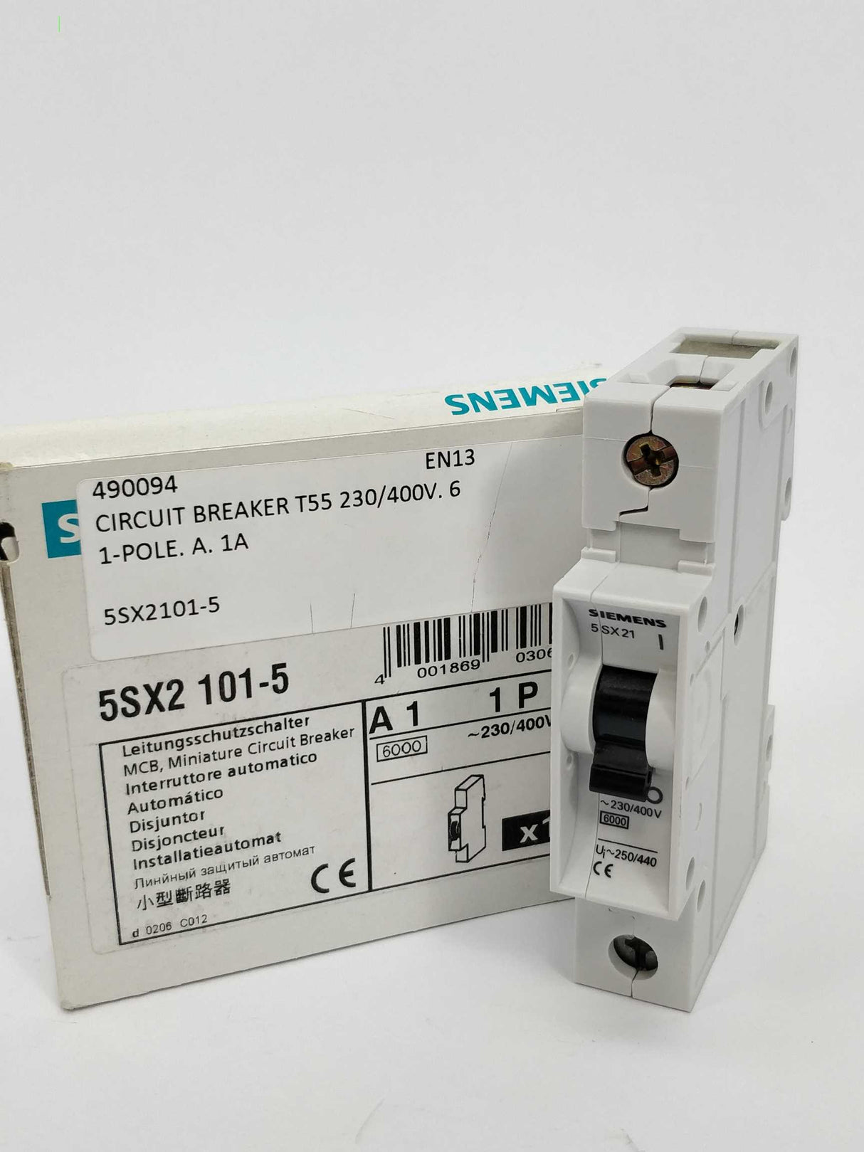 Siemens 5SX2101-5 Circuit breaker