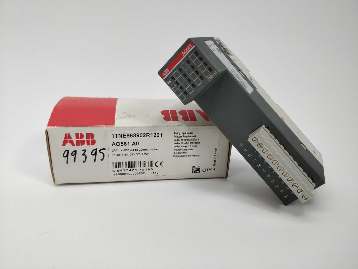 ABB 1TNE968902R1201 AO561 A0 Analog Output Module