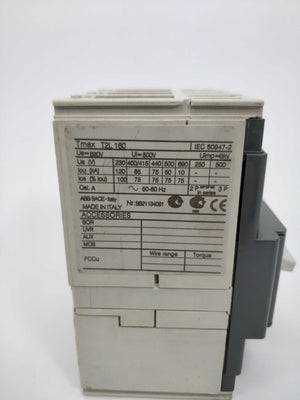 ABB PR221 LSI IN=100A Tmax T2L160 Circuit breaker