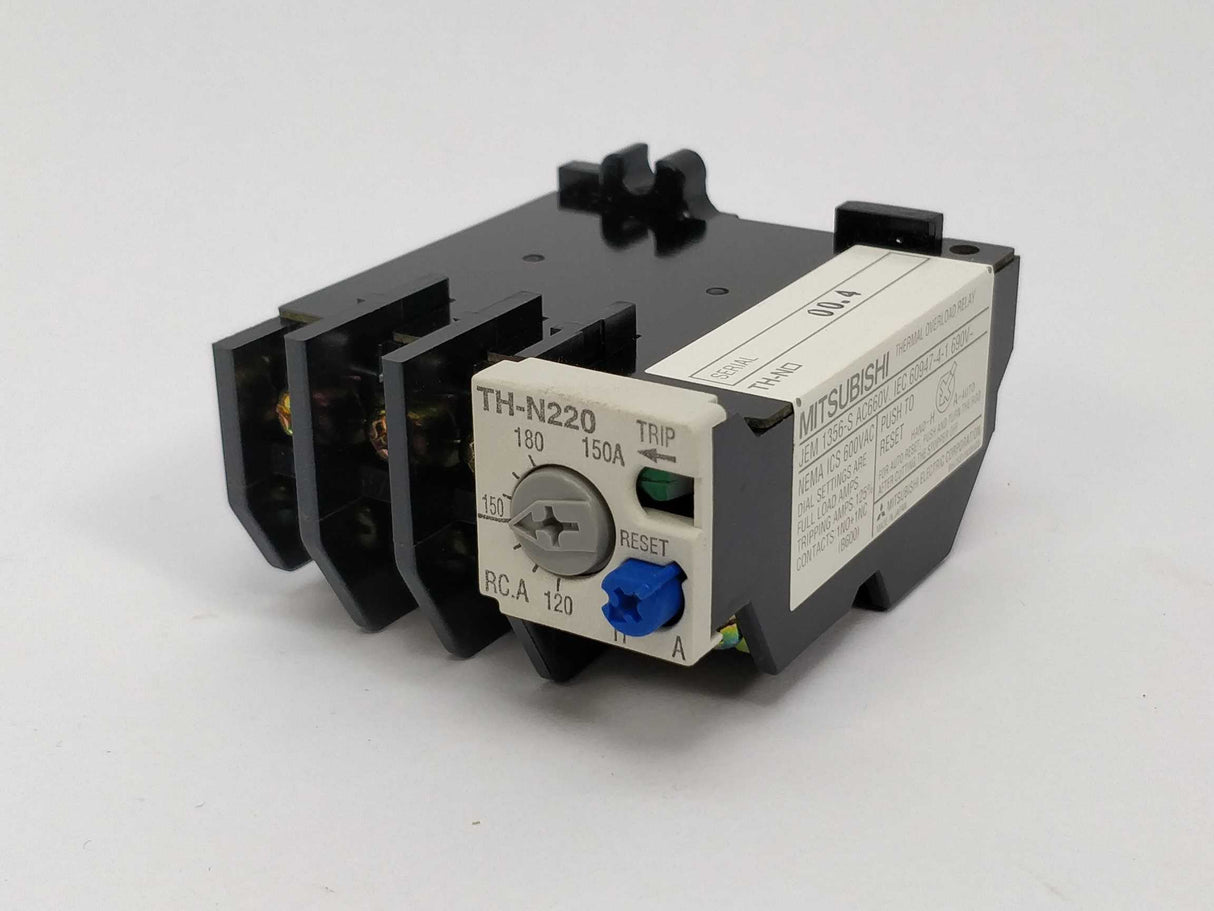 Mitsubishi TH-N220 150A JEM 1356-S Thermal overload relay