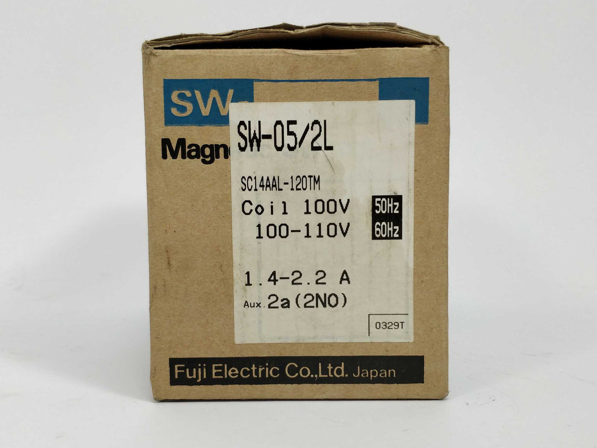 Fuji Electric SW-05/2L Magnetic Switch 100V/50Hz, 100-110V/60Hz