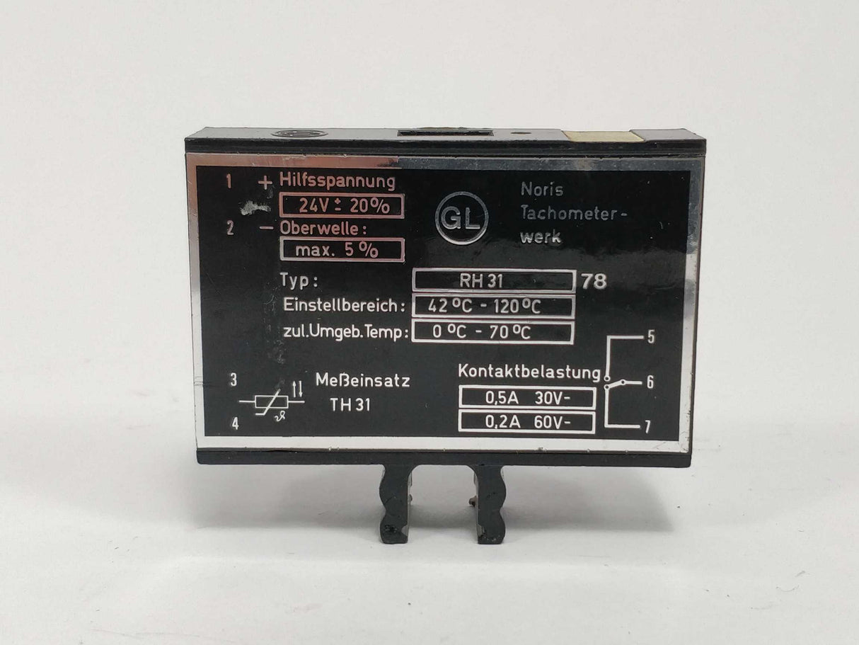 Noris RH31 Limit Value Switch 24V