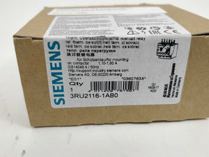 Siemens 3RU2116-1AB0 Overload relay 1.1...1.6 A