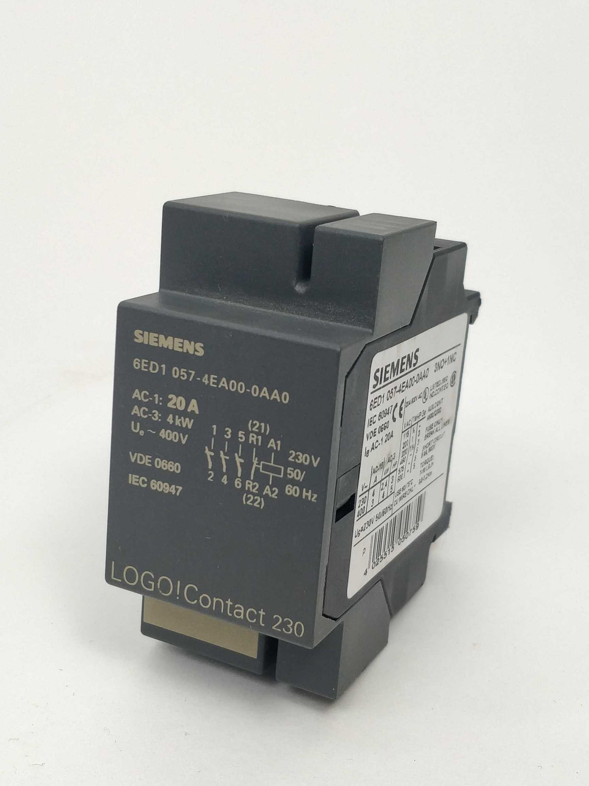 Siemens 6ED1057-4EA00-0AA0 LOGO! contact 230 Switching module