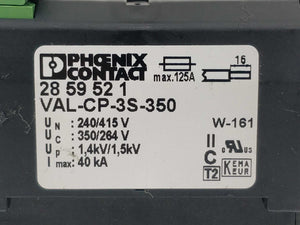 Pheonix Contact 2859521 VAL-CP-3S-350 Type 2 Surge Arrester