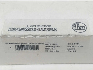 Ifm Electronic ZD08H059MSS0000-STAM120MSS. E10446 Splitter Box