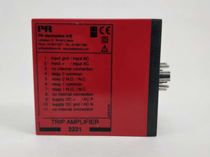 PR Electronics 2231 Trip Amplifier