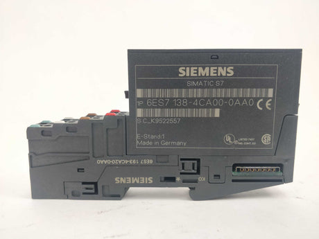 Siemens 6ES7138-4CA00-0AA0 Power module PM-E DC24V With 6ES7193-4CA20-0AA0