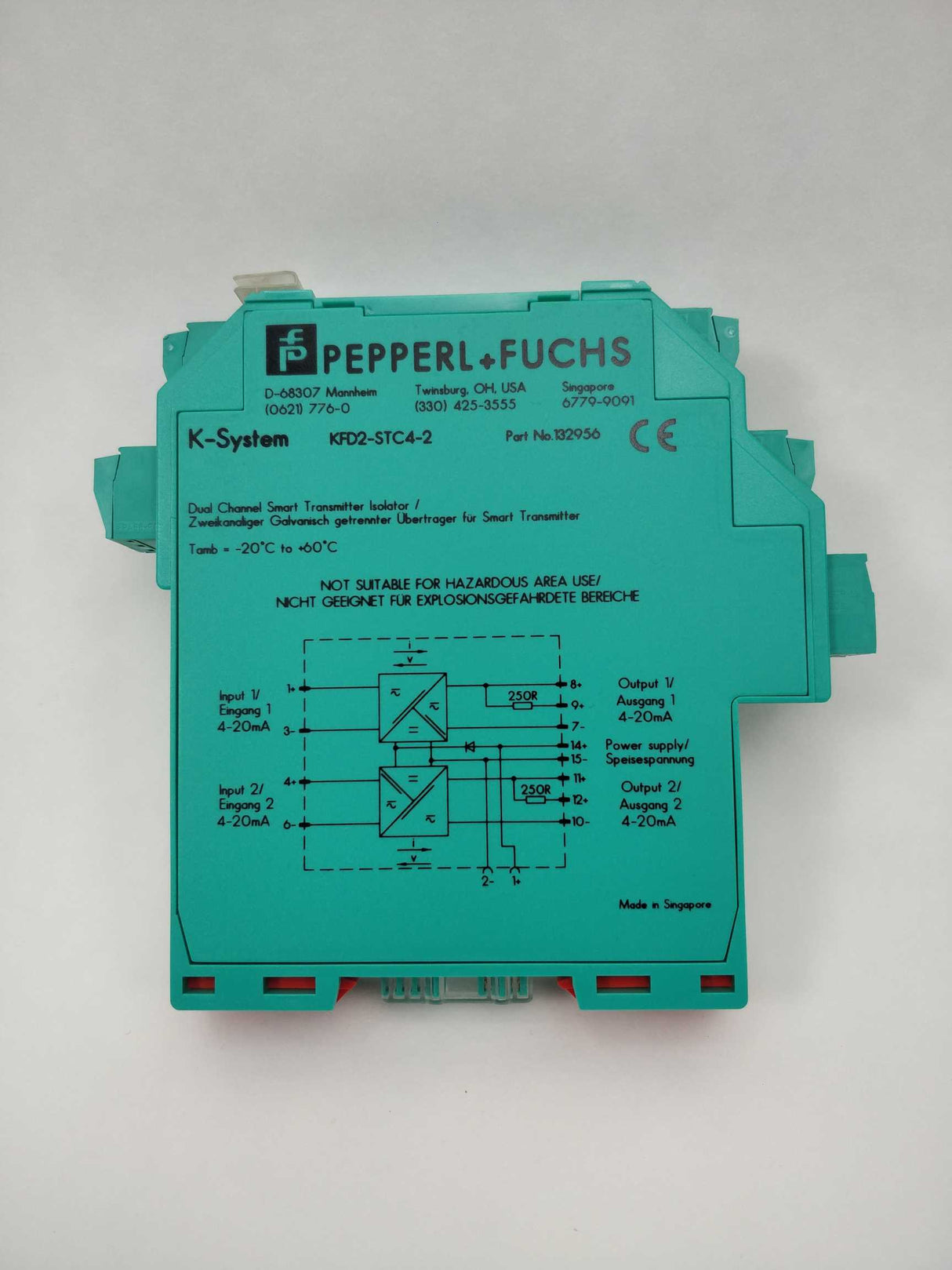 Pepperl+Fuchs 132956 KFD2-STC4-2 Transmitter