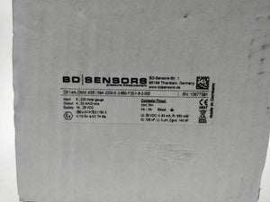 BD Sensors DX14A-DMK 458 59A-2200-E-2-880-F20-1-8-2-000Pressure Transmitter