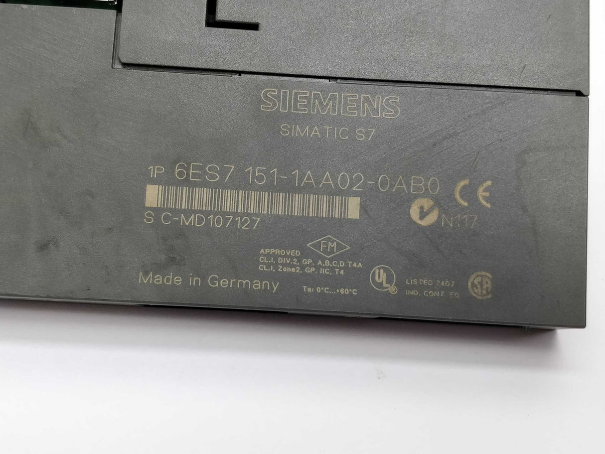 Siemens 6ES7 151-1AA02-0AB0 Interface module IM151-1 E01