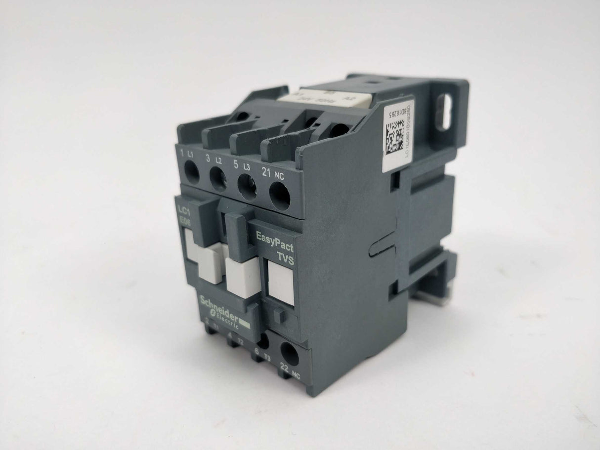 Schneider Electric LC1E0601B5 EasyPact TVS contactor 24VAC Coil