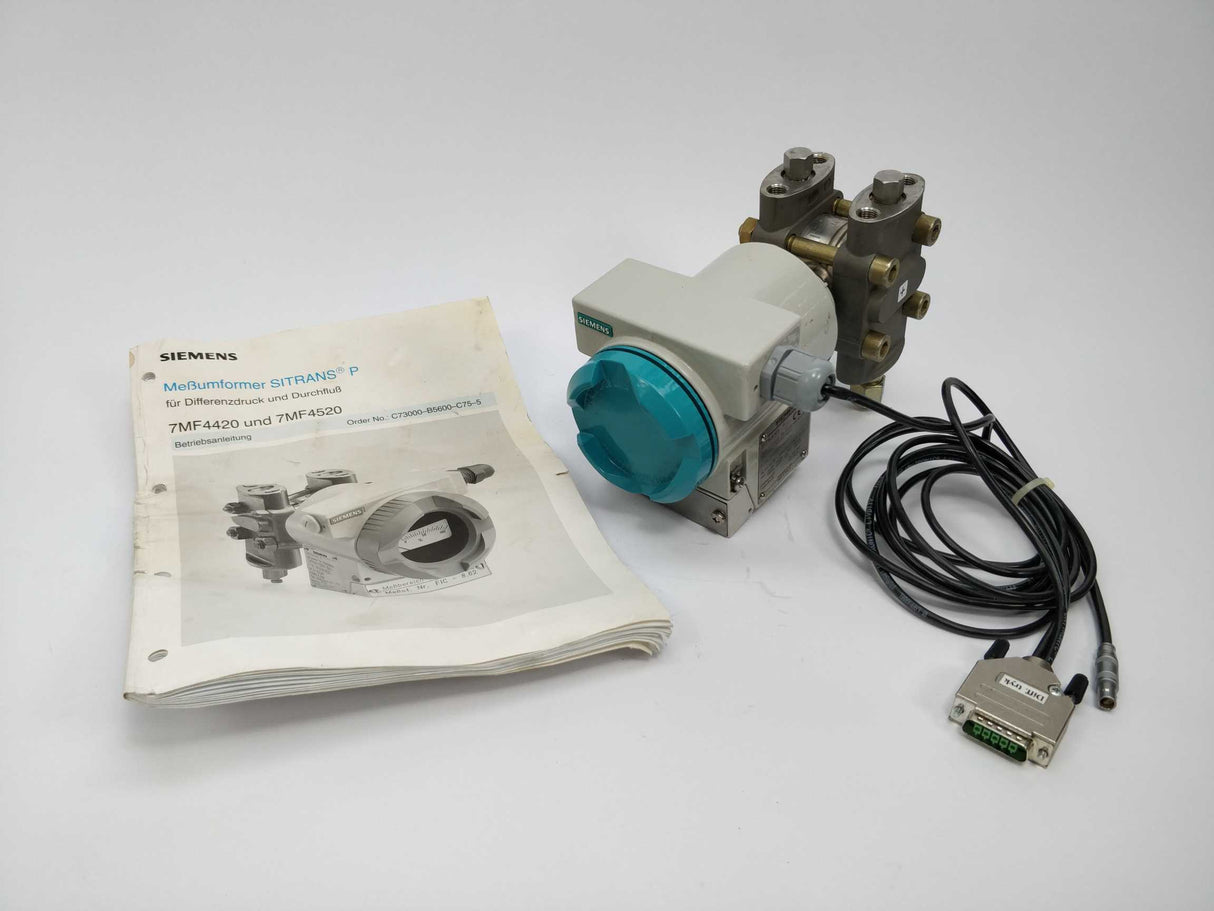 Siemens 7MF4520-1HA30-1AA1 SITRANS P differential transmitter