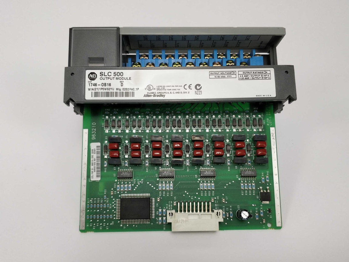 AB 1746-OB16 SLC 500 Output Module Ser. D