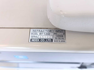 Nidek RT-1200U Auto Chart Projector w/ RefractorCP-670 Magnon