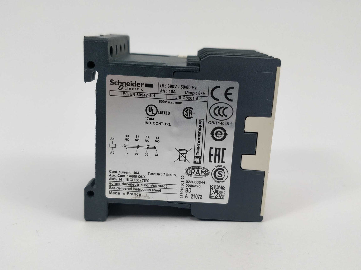 Schneider Electric CA3KN22BD Control relay TeSys Micra