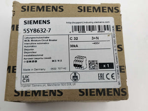 Siemens 5SY8632-7 Circuit breaker