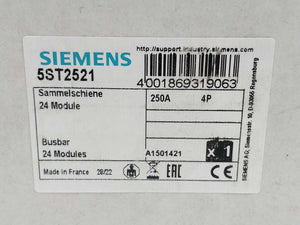 Siemens 5ST2521 Busbar 24 Modules