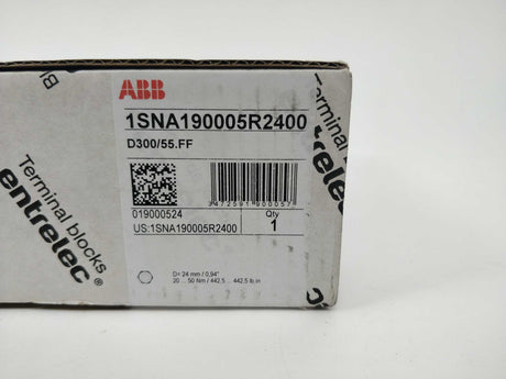 ABB 1SNA190005R2400 Power Clamp 25-300mm2 520A