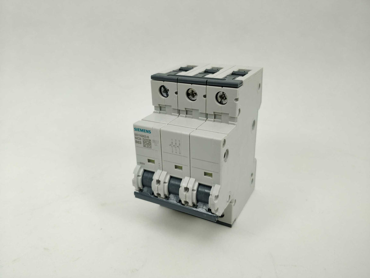 Siemens 5SY4363-6 Minature Circuit breaker 400 V 10KA