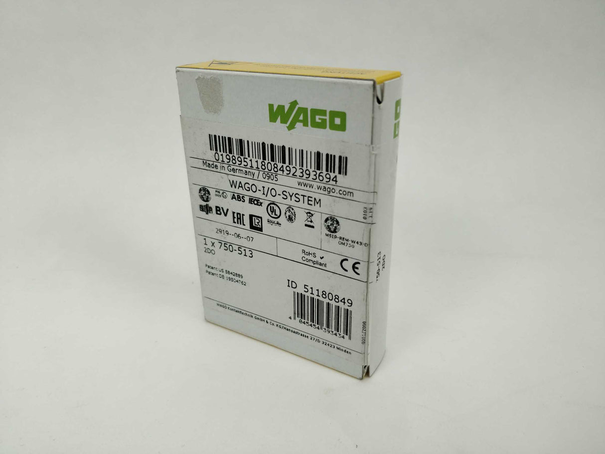 Wago 750-513 2-Channel Relay Output