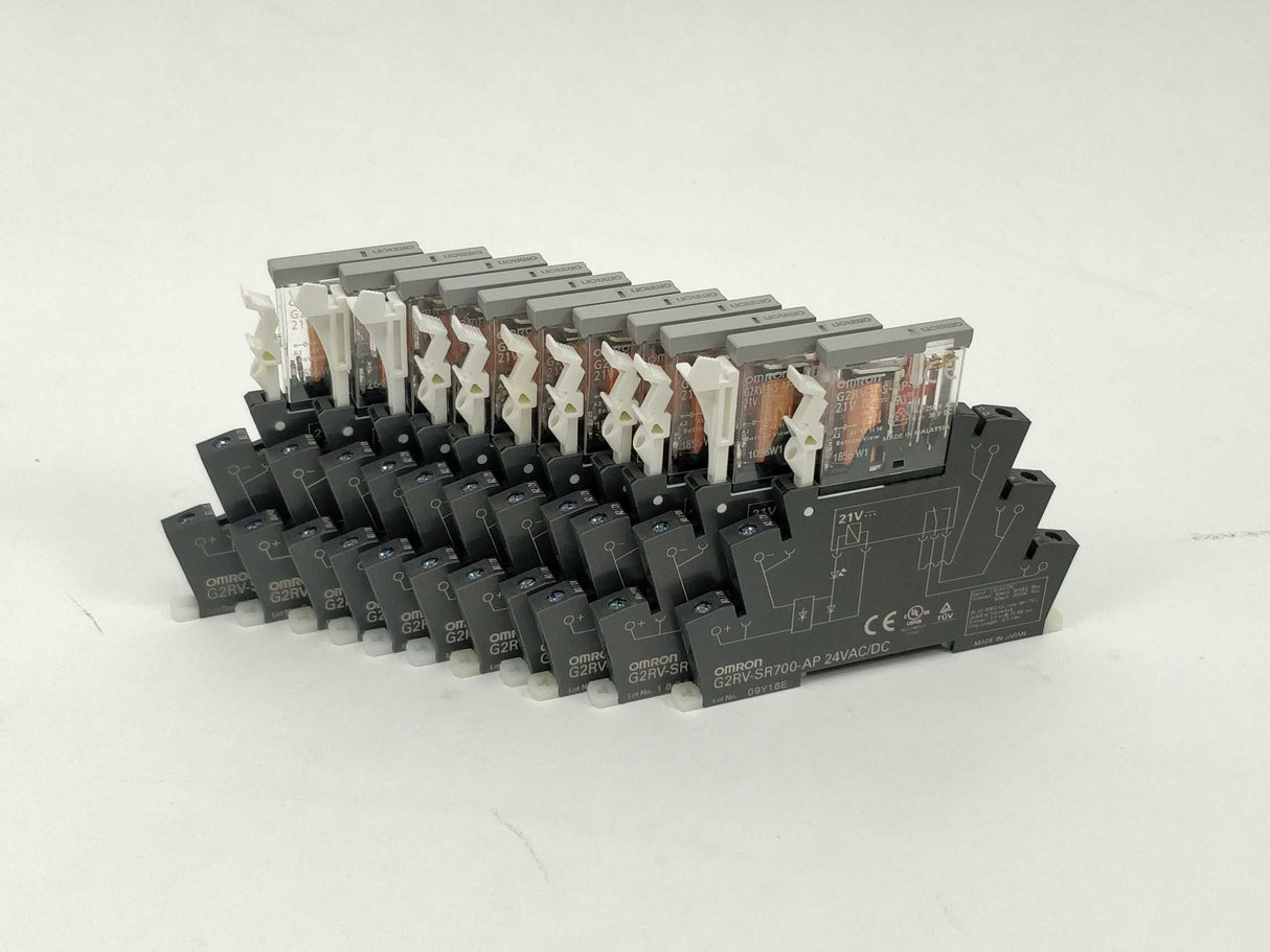 OMRON G2RV-1-S-AP-G Signal Relay 11 Pcs