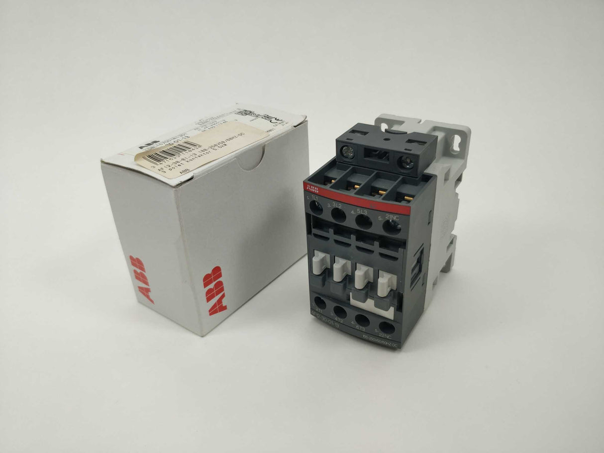 ABB 1SBL157001R1301 AF12-30-01-13 3 Pole contactor 5,5kW. 100-250VAC